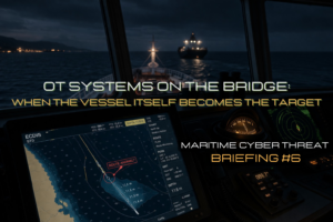 Read more about the article OT Systems on the Bridge: When the Vessel Itself Becomes the Target
