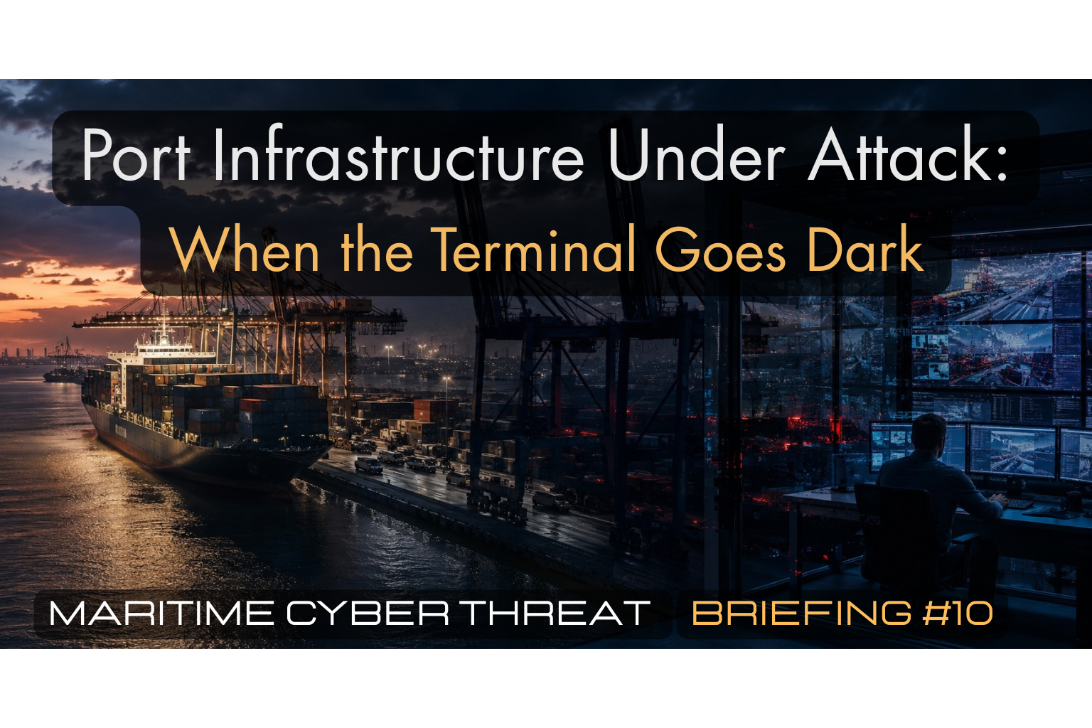 Read more about the article Port Infrastructure Under Attack: When the Terminal Goes Dark